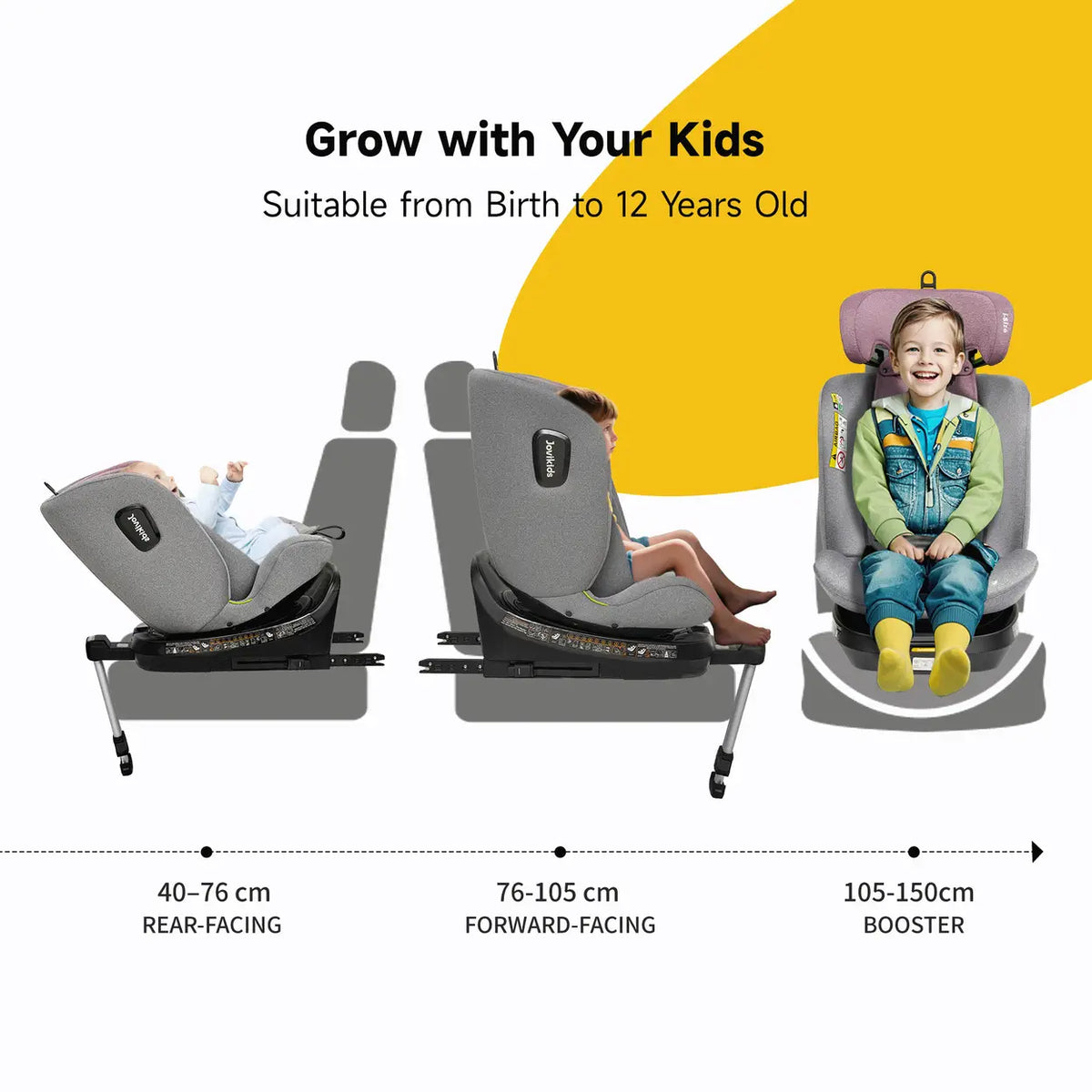 Jovikids RANGER 360° Rotating Child Seat (Next Day Delivery)