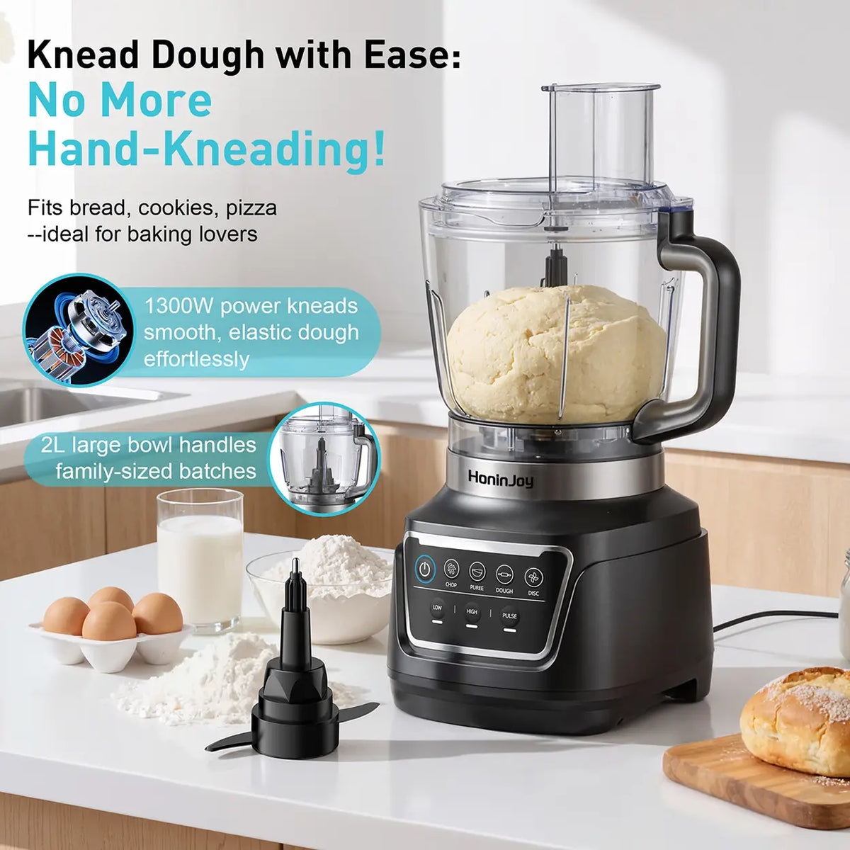 HoninJoy All-in-One Professional Blender And Food Processor (Next Day Delivery)