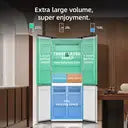 CHiQ Cross-Door Fridge Freezer (Next Day Delivery)