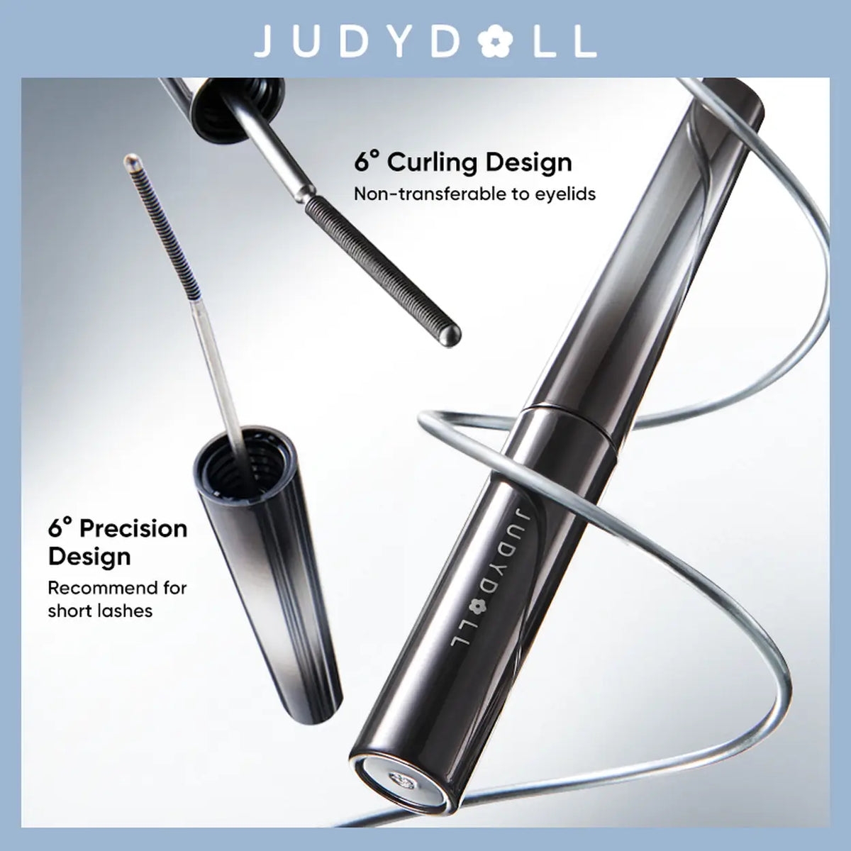 JUDYDOLL FINE CURLING MASCARA 01BLACK (Next Day Delivery)