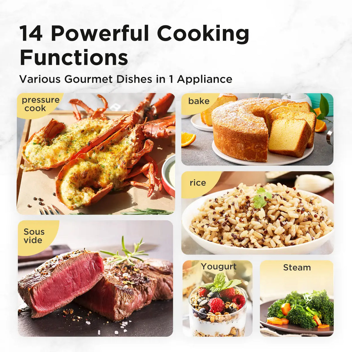 MIDEA Electric Pressure Cooker 6L (Next Day Delivery)