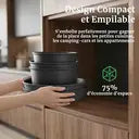 YASHE Non-Stick Induction Cookware Set (Next Day Delivery)