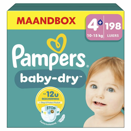 Pampers Baby Dry diapers size 4 (Next Day Delivery)