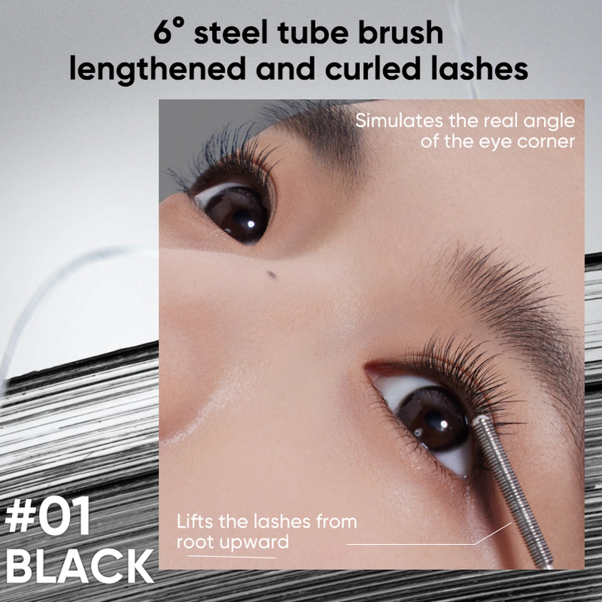 JUDYDOLL FINE CURLING MASCARA 01BLACK (Next Day Delivery)