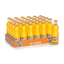Fanta Glass Bottle (300ml, 24-pack)