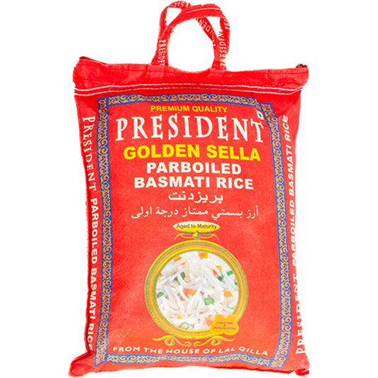 President Golden Sella Basmati Rice 5kg x4