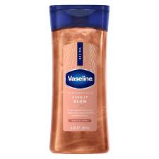 Vaseline Glazed and Glisten Sunlit Glow Body Shimmer Gel Oil 3 x 200ml