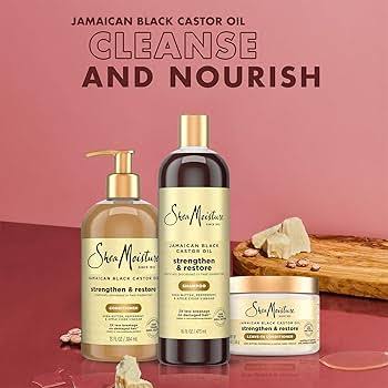 Shea Moisture Jamaican Black Castor Oil Combo Pack